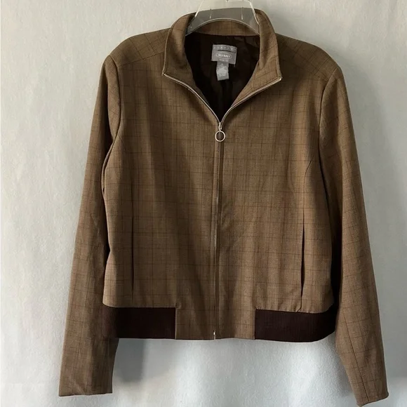 Old Navy Size XL Brown/Red Lined Outerwear Jacket. - Picture 5 of 15